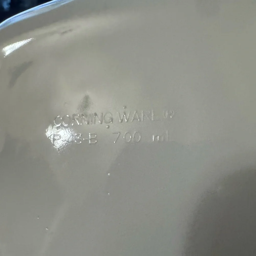 Corning Ware Pastel Bouquet 700 ml Vintage Casserole Dish